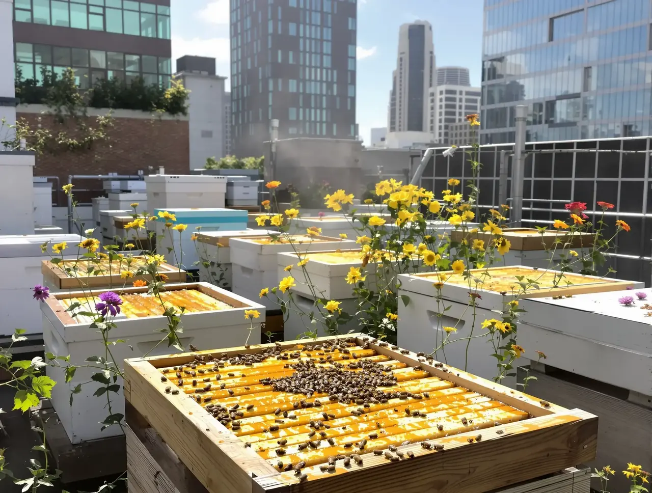 生态蜂巢计划：城市屋顶的甜蜜森林